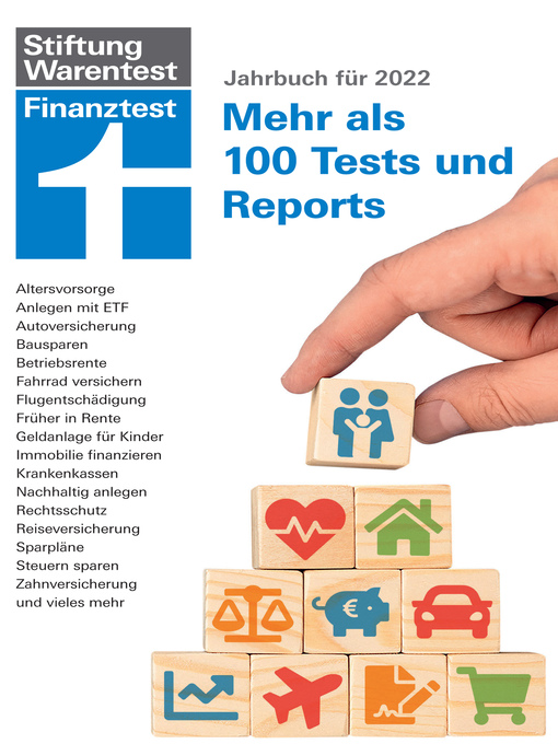 Title details for Finanztest Jahrbuch 2022 by Stiftung Warentest - Available